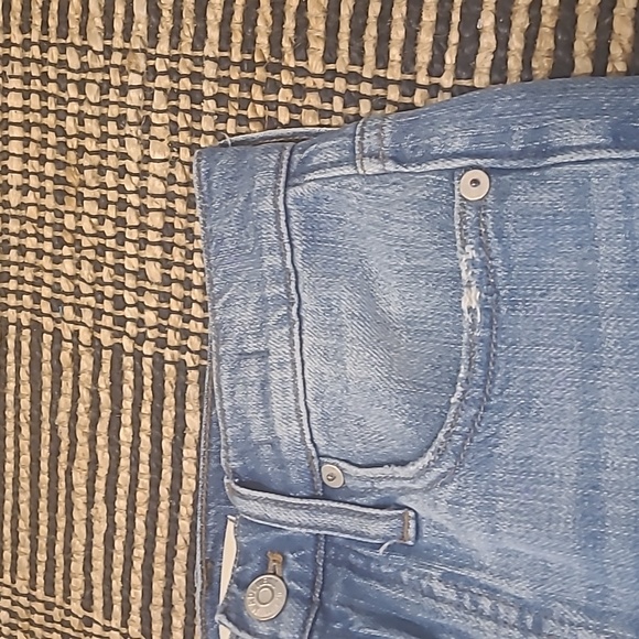 RARE MADEWELL 'THE PERFECT VINTAGE' HEART PATCH JEANS - Picture 8 of 14